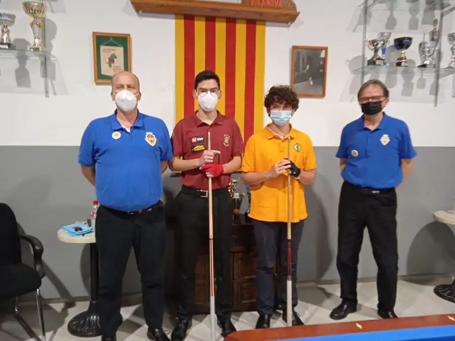 Campionat catalunya tres bandes junior vilanova i la geltrú