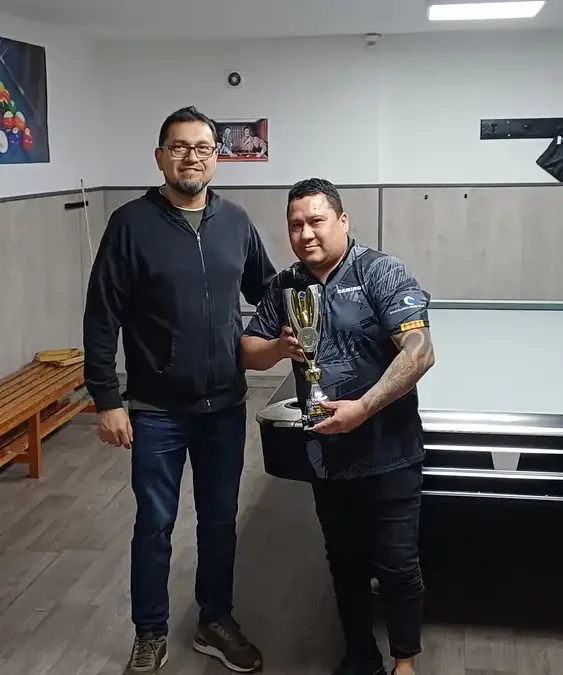 Ramiro vargas rocha campio de la 2a prova del circuit de catalunya de pool temp. 2025-26
