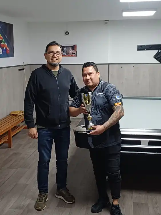 Ramiro vargas rocha campio de la 2a prova del circuit de catalunya de pool temp. 2025-26