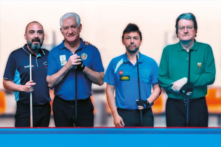Ricardo garcía alarcón campio de catalunya de tres bandes divisio d’honor