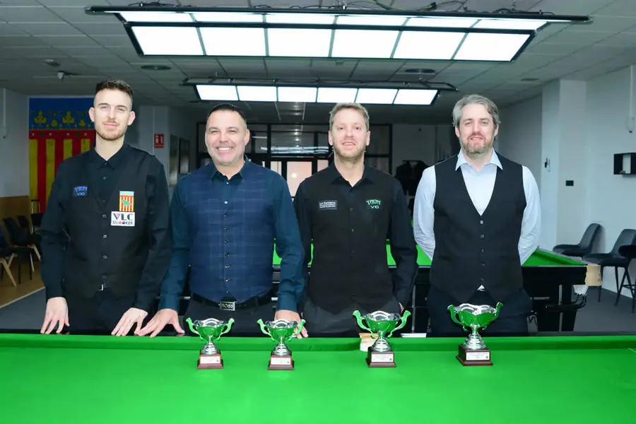 Daan leyseen campio d’espanya de snooker i campio de la segona copa d’espanya