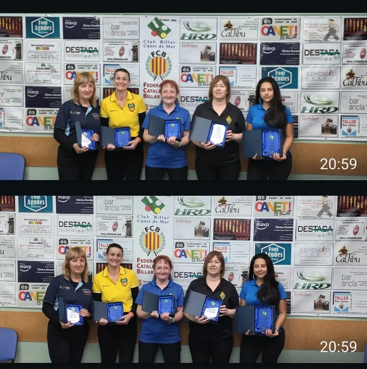 Open femeni tres bandes canet de mar