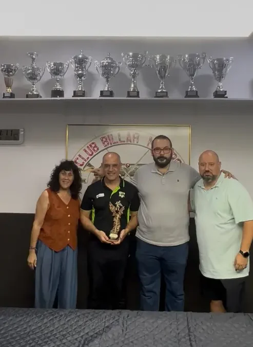 Jordi garriga comas campió del xiv ciutat de mataro open les santes de tres bandes memorial joaquim andres