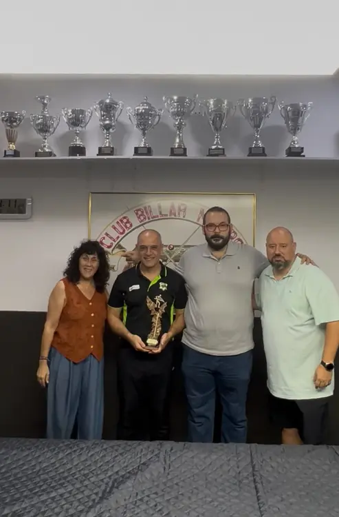 Jordi garriga comas campió del xiv ciutat de mataro open les santes de tres bandes memorial joaquim andres