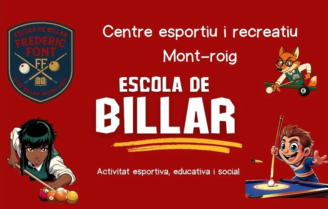 Inauguracio escola de billar frederic font
