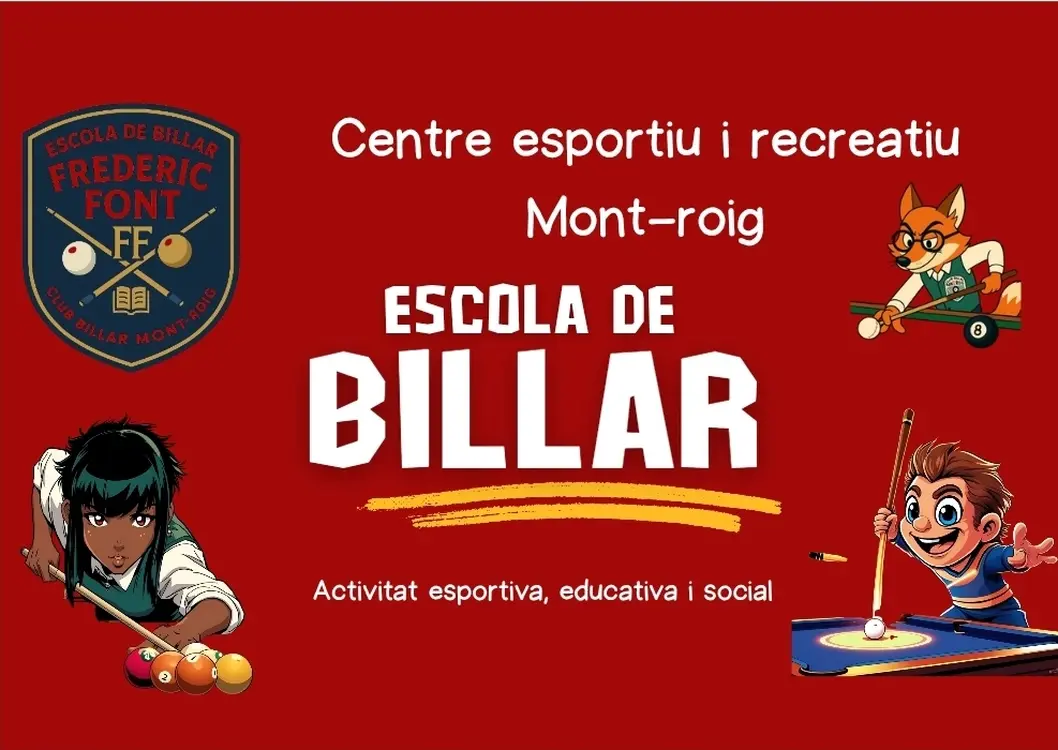 Inauguracio escola de billar frederic font
