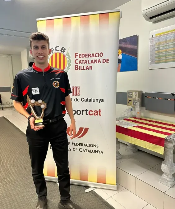 Aleix arnau abilleira campió de catalunya de tres bandes junior