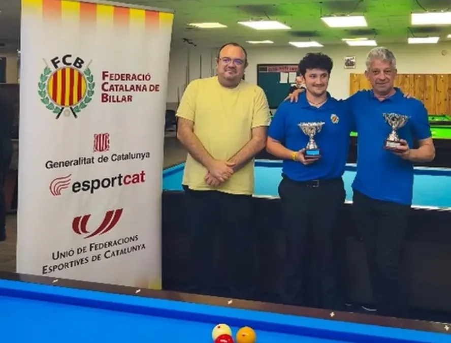 Joel sánchez i lino brizzi campions del primer campionat de biathlo per parelles.