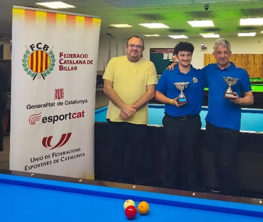Joel sánchez i lino brizzi campions del primer campionat de biathlo per parelles.