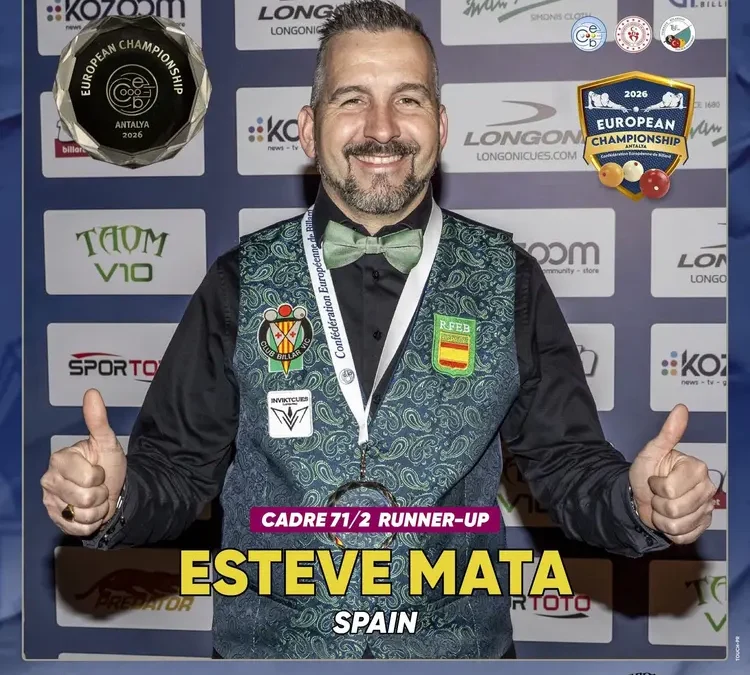 Esteve mata pardo subcampio d’europa al quadre 71/2