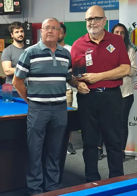 Armand moreno cortes campio del vi open de tres bandes memorial xavier martinez