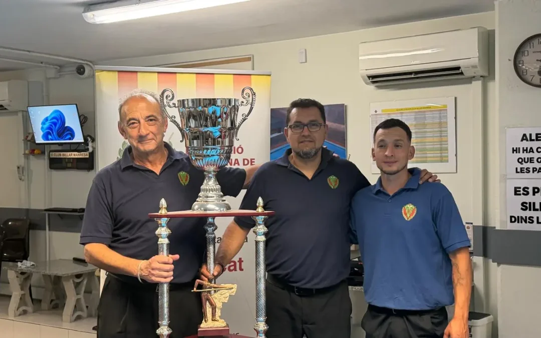 El club billar monforte campio de copa de la temporada 2025-26