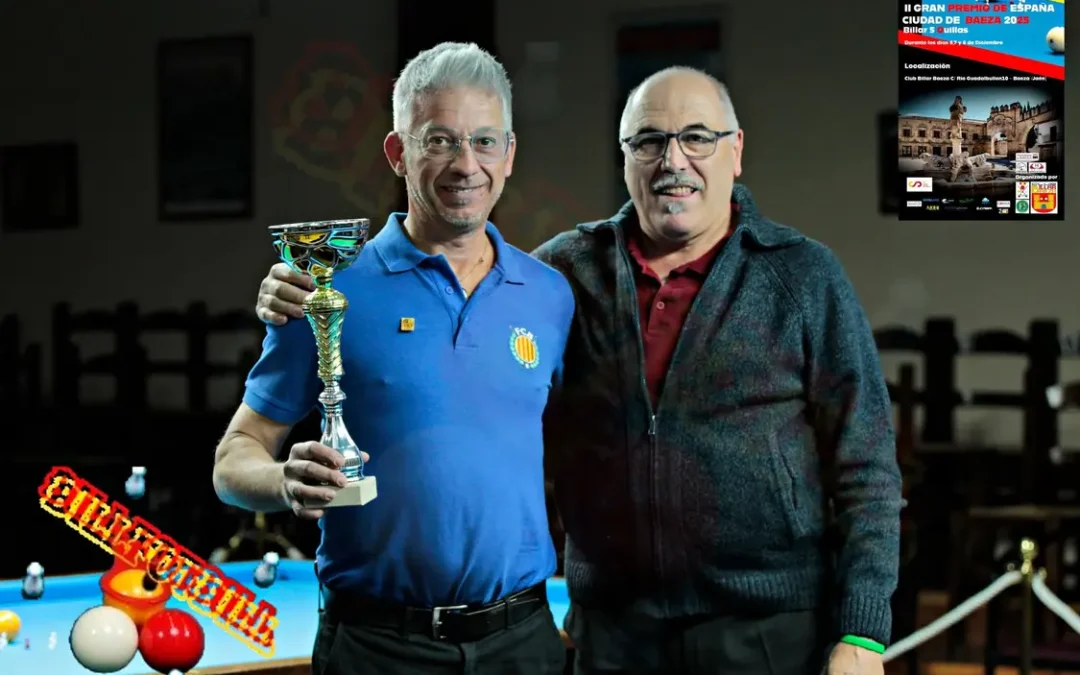 Lino brizzi campio del gp de espanya 5 quilles ciutat de baeza