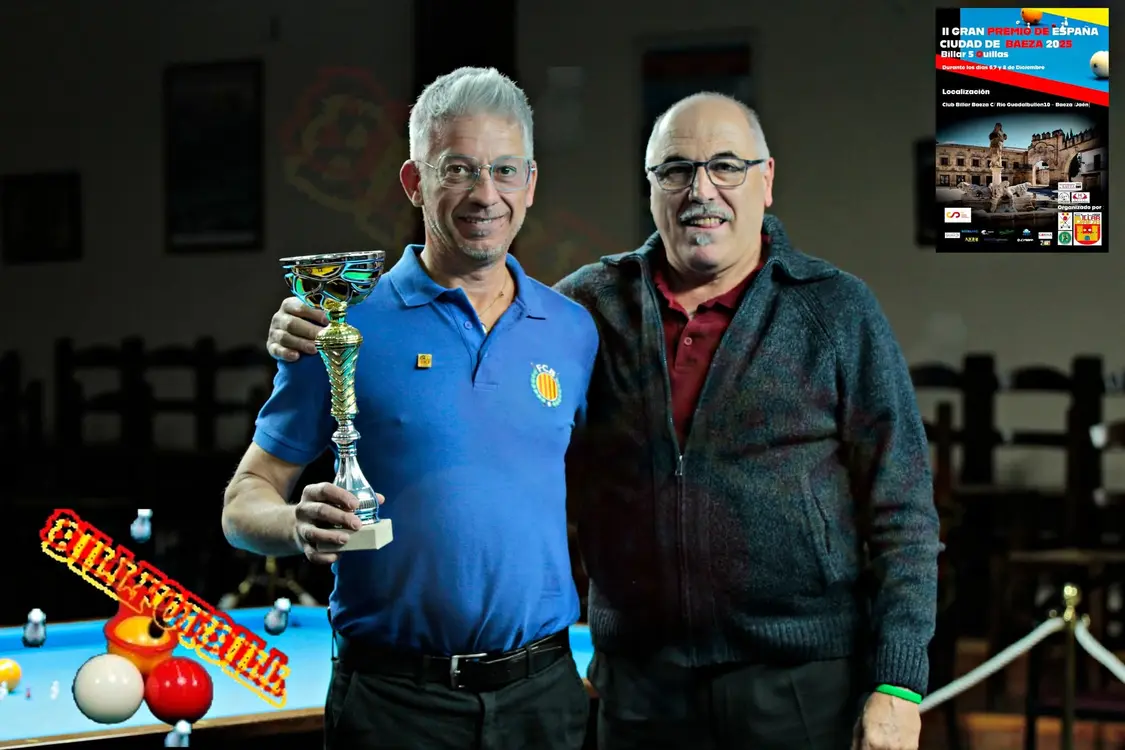 Lino brizzi campio del gp de espanya 5 quilles ciutat de baeza
