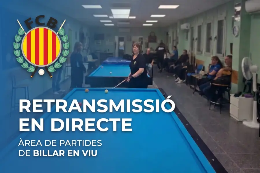 Retransmissions partides billar