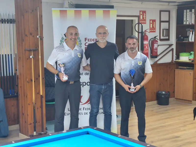 Jonatan Hernández López Campió de Catalunya de Tres Bandes 1a Divisió 2026-27