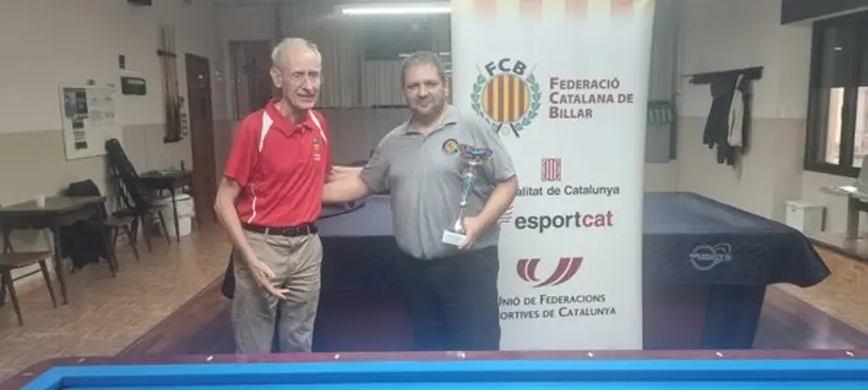 Sergi Torrents Casas Campió de Catalunya de Tres Bandes 2a Divisió 2026-27